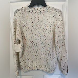 NWT Women’s Amazon multicolor yarn knit sweater- SZ Small